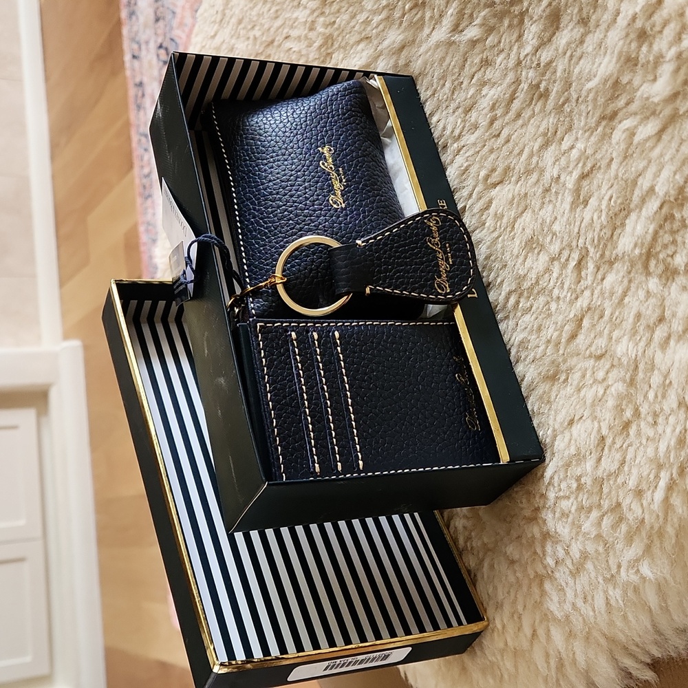 Cute NWT IOB Dooney & Bourke Midnight Blue 3 Piece Gift Set 💙🖤🎁 - Picture 15 of 16